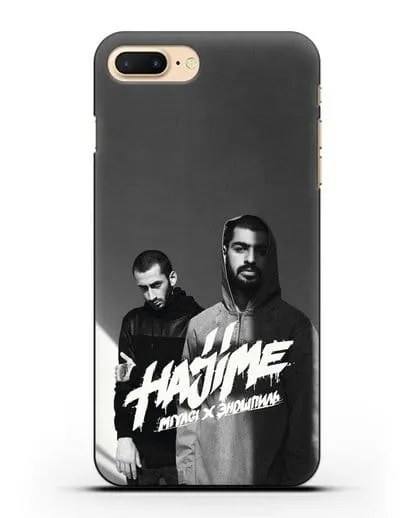 Чехол с фотографией Мияги и Эндшпиль силиконовый для iPhone 7 Plus