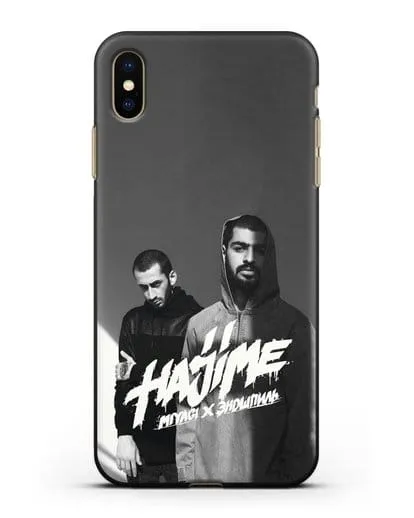 Чехол с фотографией Мияги и Эндшпиль силиконовый для iPhone XS Max