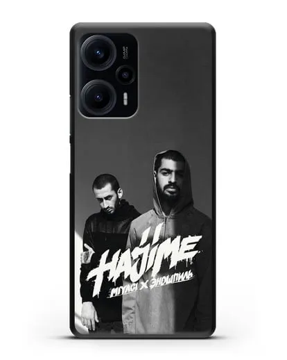 Чехол с фотографией Мияги и Эндшпиль силиконовый для Xiaomi Poco F5