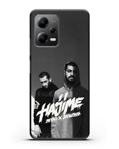 Чехол с фотографией Мияги и Эндшпиль силиконовый для Xiaomi Poco X5