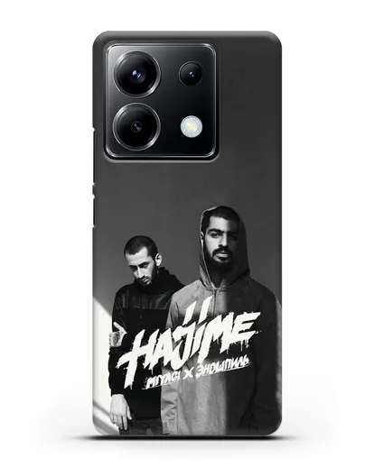 Чехол с фотографией Мияги и Эндшпиль силиконовый для Xiaomi Poco X6