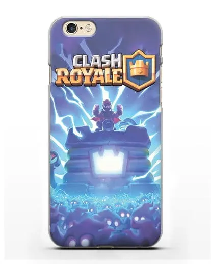 Чехол Клэш Рояль (Clash Royale) - Крепость силиконовый для iPhone 6
