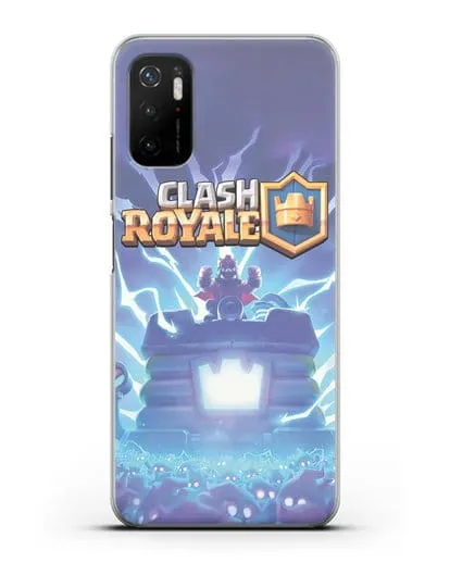 Чехол Клэш Рояль (Clash Royale) - Крепость силиконовый для Xiaomi Poco M3 Pro