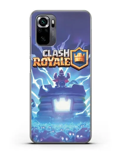 Чехол Клэш Рояль (Clash Royale) - Крепость силиконовый для Xiaomi Poco M5s