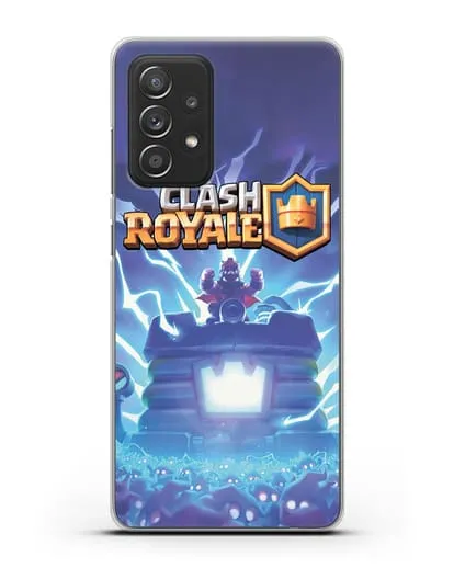 Чехол Клэш Рояль (Clash Royale) - Крепость силиконовый для Samsung Galaxy A53