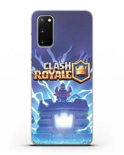 Чехол Клэш Рояль (Clash Royale) - Крепость силиконовый для Samsung Galaxy S20 [SM-G980F]