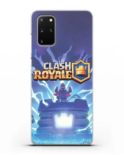 Чехол Клэш Рояль (Clash Royale) - Крепость силиконовый для Samsung Galaxy S20 Plus [SM-G985F]