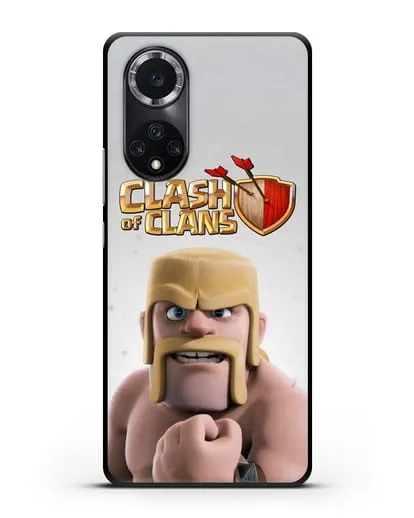 Чехол Clash of Clans (Клэш оф Кланс) - Варвар силиконовый для Huawei Nova 9