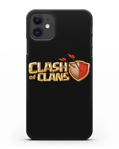 Чехол с принтом Clash of Clans (Клэш оф Кланс) силиконовый для iPhone 11