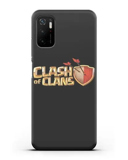 Чехол с принтом Clash of Clans (Клэш оф Кланс) силиконовый для Xiaomi Poco M3 Pro