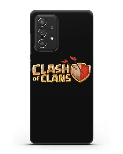 Чехол с принтом Clash of Clans (Клэш оф Кланс) силиконовый для Samsung Galaxy A53