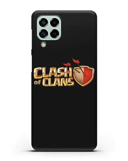 Чехол с принтом Clash of Clans (Клэш оф Кланс) силиконовый для Samsung Galaxy M53 [SM-M536]