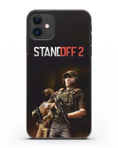 Чехол с принтом StandOff 2 (Стэндофф 2) силиконовый для iPhone 11