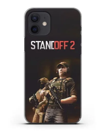 Чехол с принтом StandOff 2 (Стэндофф 2) силиконовый для iPhone 12