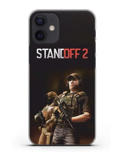 Чехол с принтом StandOff 2 (Стэндофф 2) силиконовый для iPhone 12 mini