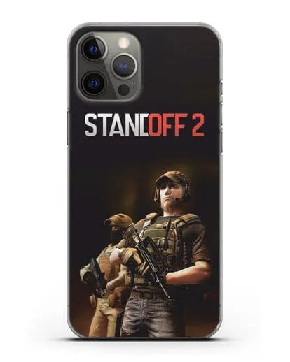 Чехол с принтом StandOff 2 (Стэндофф 2) силиконовый для iPhone 12 Pro Max