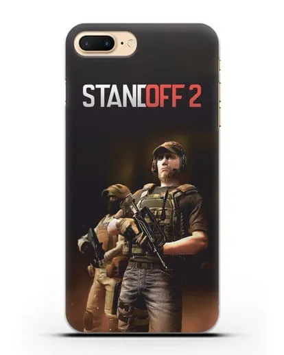 Чехол с принтом StandOff 2 (Стэндофф 2) силиконовый для iPhone 7 Plus