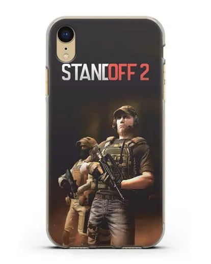 Чехол с принтом StandOff 2 (Стэндофф 2) силиконовый для iPhone XR