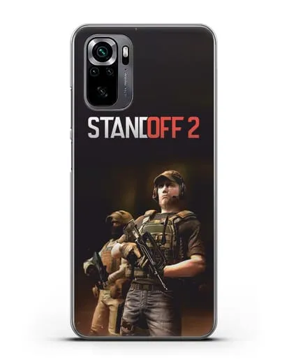 Чехол с принтом StandOff 2 (Стэндофф 2) силиконовый для Xiaomi Poco M5s