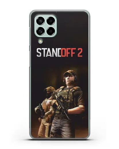 Чехол с принтом StandOff 2 (Стэндофф 2) силиконовый для Samsung Galaxy M53 [SM-M536]