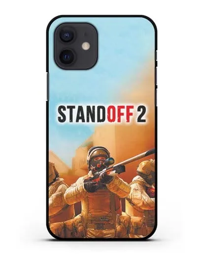 Чехол StandOff 2 (Стэндофф 2) - Снайпер силиконовый для iPhone 12