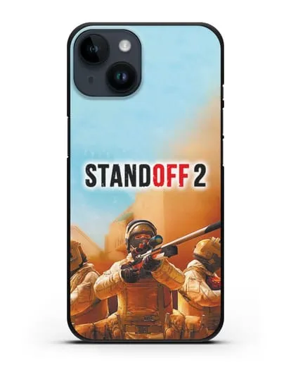 Чехол StandOff 2 (Стэндофф 2) - Снайпер силиконовый для iPhone 14