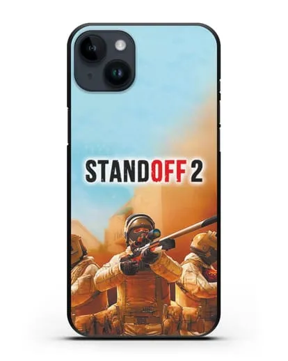 Чехол StandOff 2 (Стэндофф 2) - Снайпер силиконовый для iPhone 14 Plus
