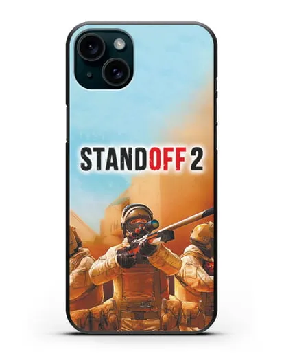 Чехол StandOff 2 (Стэндофф 2) - Снайпер силиконовый для iPhone 15 Plus