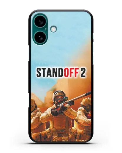 Чехол StandOff 2 (Стэндофф 2) - Снайпер силиконовый для iPhone 16 Plus
