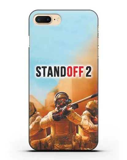 Чехол StandOff 2 (Стэндофф 2) - Снайпер силиконовый для iPhone 7 Plus