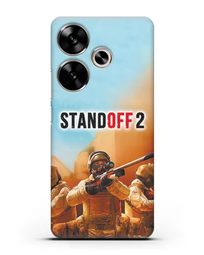 Чехол StandOff 2 (Стэндофф 2) - Снайпер силиконовый для Xiaomi Poco F6