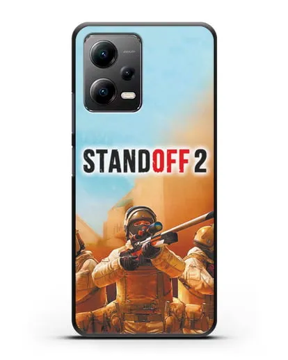 Чехол StandOff 2 (Стэндофф 2) - Снайпер силиконовый для Xiaomi Poco X5