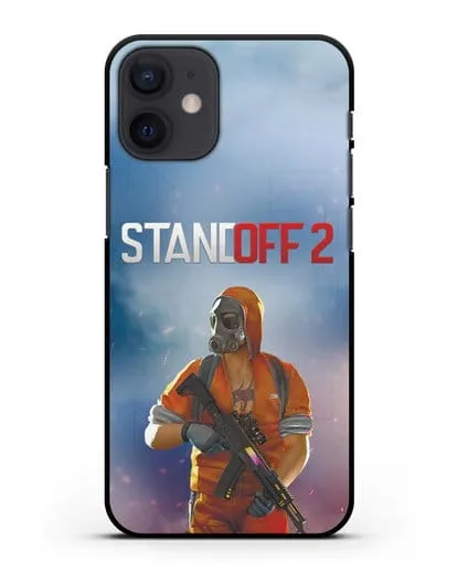 Чехол StandOff 2 (Стэндофф 2) - Снайпер в маске силиконовый для iPhone 12 mini