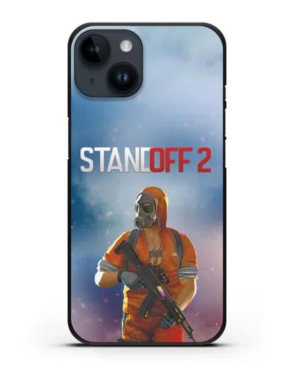 Чехол StandOff 2 (Стэндофф 2) - Снайпер в маске силиконовый для iPhone 14