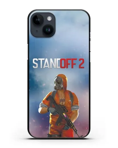 Чехол StandOff 2 (Стэндофф 2) - Снайпер в маске силиконовый для iPhone 14 Plus