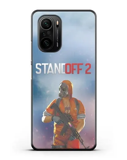 Чехол StandOff 2 (Стэндофф 2) - Снайпер в маске силиконовый для Xiaomi Poco F3