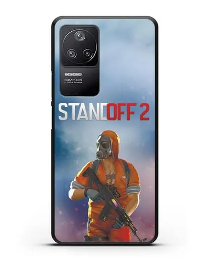 Чехол StandOff 2 (Стэндофф 2) - Снайпер в маске силиконовый для Xiaomi Poco F4