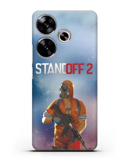 Чехол StandOff 2 (Стэндофф 2) - Снайпер в маске силиконовый для Xiaomi Poco F6