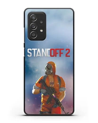 Чехол StandOff 2 (Стэндофф 2) - Снайпер в маске силиконовый для Samsung Galaxy A53