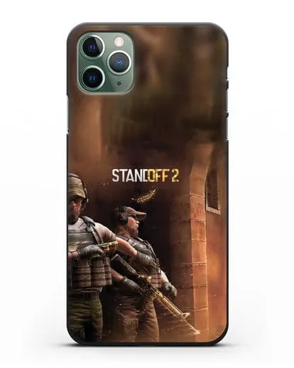 Чехол с иллюстрацией StandOff 2 (Стэндофф 2) силиконовый для iPhone 11 Pro