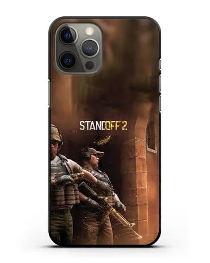 Чехол с иллюстрацией StandOff 2 (Стэндофф 2) силиконовый для iPhone 12 Pro Max