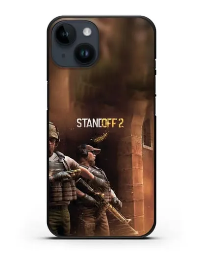 Чехол с иллюстрацией StandOff 2 (Стэндофф 2) силиконовый для iPhone 14