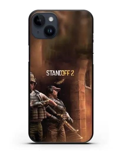 Чехол с иллюстрацией StandOff 2 (Стэндофф 2) силиконовый для iPhone 14 Plus