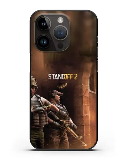 Чехол с иллюстрацией StandOff 2 (Стэндофф 2) силиконовый для iPhone 14 Pro