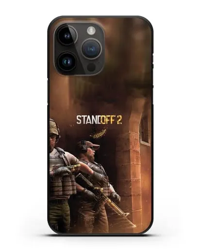Чехол с иллюстрацией StandOff 2 (Стэндофф 2) силиконовый для iPhone 14 Pro Max