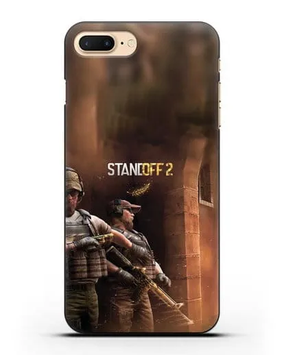 Чехол с иллюстрацией StandOff 2 (Стэндофф 2) силиконовый для iPhone 7 Plus