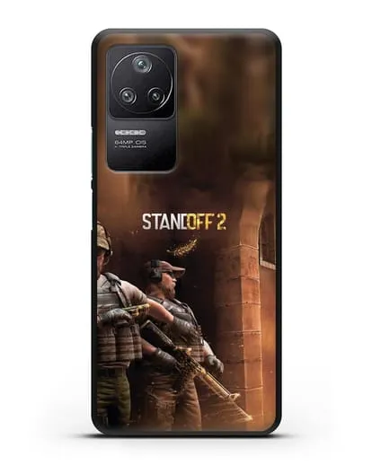 Чехол с иллюстрацией StandOff 2 (Стэндофф 2) силиконовый для Xiaomi Poco F4