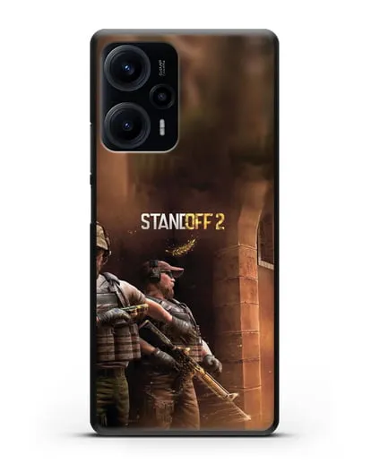 Чехол с иллюстрацией StandOff 2 (Стэндофф 2) силиконовый для Xiaomi Poco F5