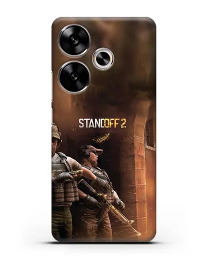 Чехол с иллюстрацией StandOff 2 (Стэндофф 2) силиконовый для Xiaomi Poco F6