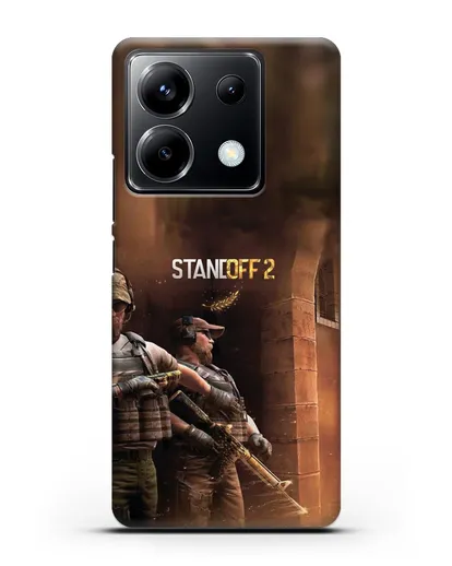 Чехол с иллюстрацией StandOff 2 (Стэндофф 2) силиконовый для Xiaomi Poco X6